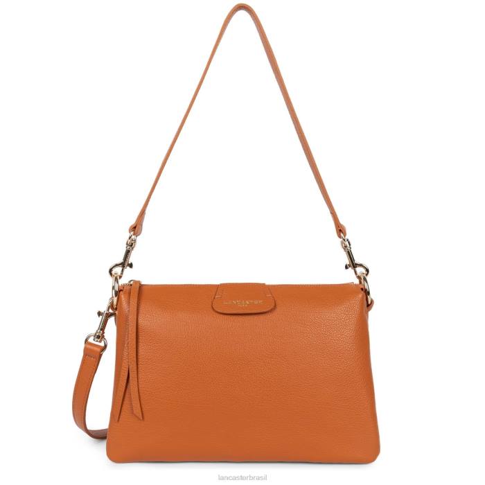 mulheres Lancaster Paris ouro duna de embreagem grande RBF4987