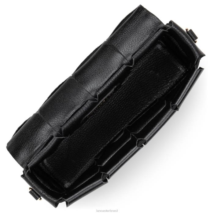 mulheres Lancaster Paris preto clutch studio link RBF41121