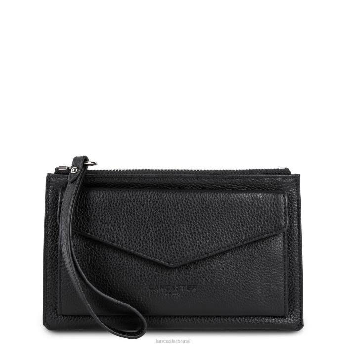 mulheres Lancaster Paris preto embreagem foulonne pm RBF41151