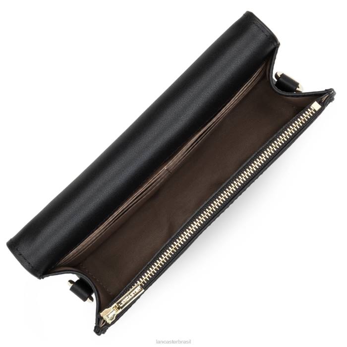 mulheres Lancaster Paris preto embreagem pequena cidade philos RBF41079