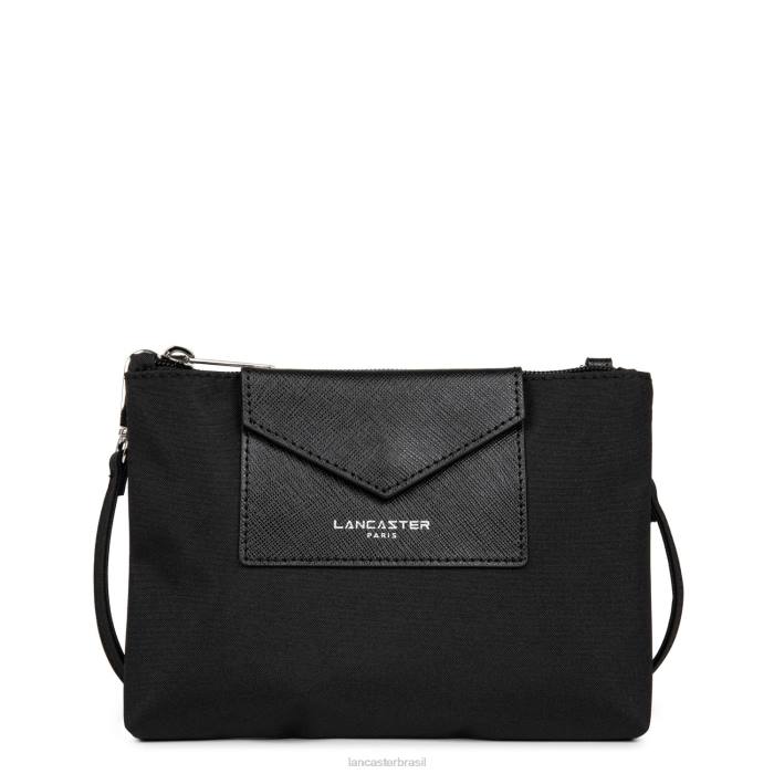 mulheres Lancaster Paris preto embreagem pequena inteligente kba RBF4606