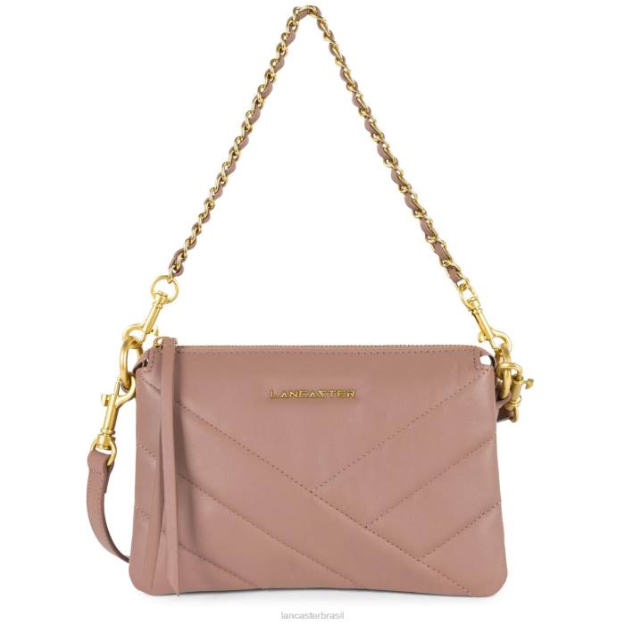 mulheres Lancaster Paris rosa antic clutch pequena matelassê macio RBF41019