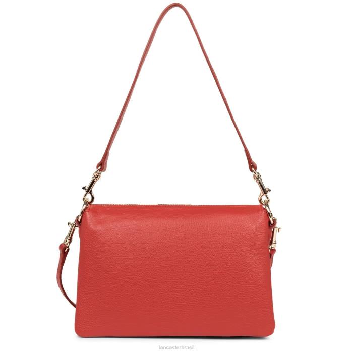 mulheres Lancaster Paris rouge duna de embreagem grande RBF4993