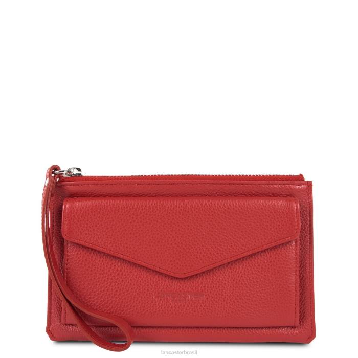 mulheres Lancaster Paris rouge embreagem foulonne pm RBF41152