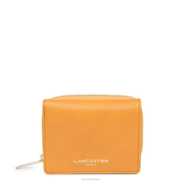 mulheres Lancaster Paris Açafrão mini carteira costas com costas duna RBF4182