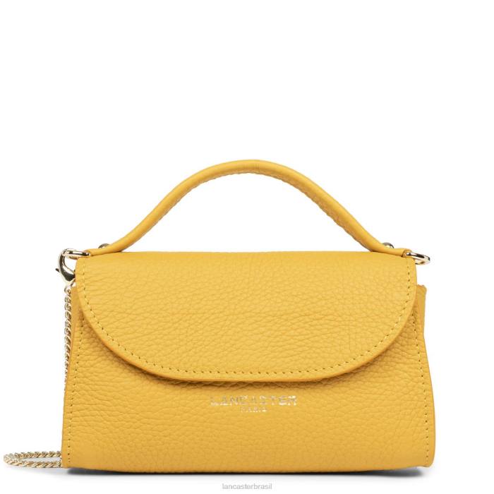 mulheres Lancaster Paris Moutarde mini bolsa studio mimi RBF439