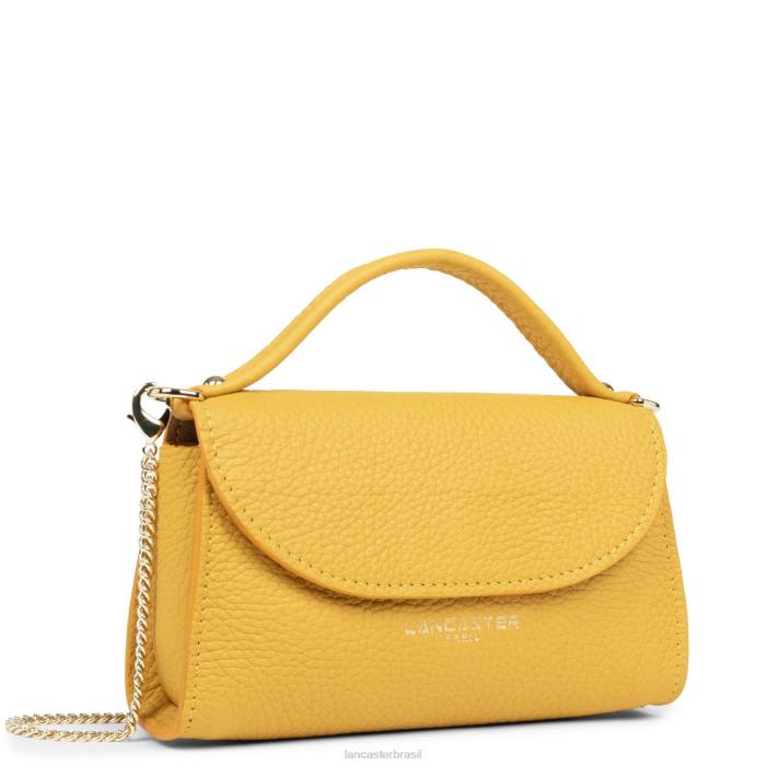 mulheres Lancaster Paris Moutarde mini bolsa studio mimi RBF439