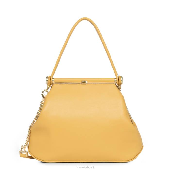 mulheres Lancaster Paris amarelo mini bolsa studio dream RBF452