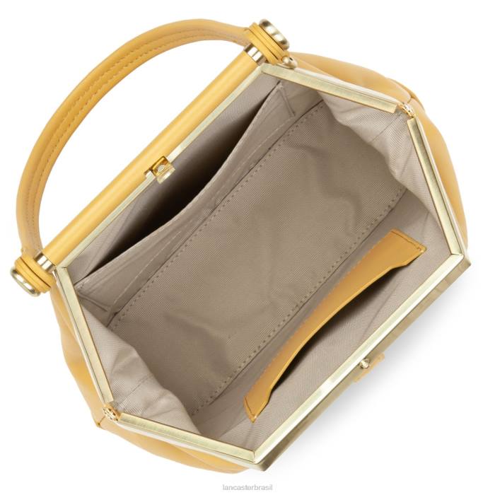 mulheres Lancaster Paris amarelo mini bolsa studio dream RBF452