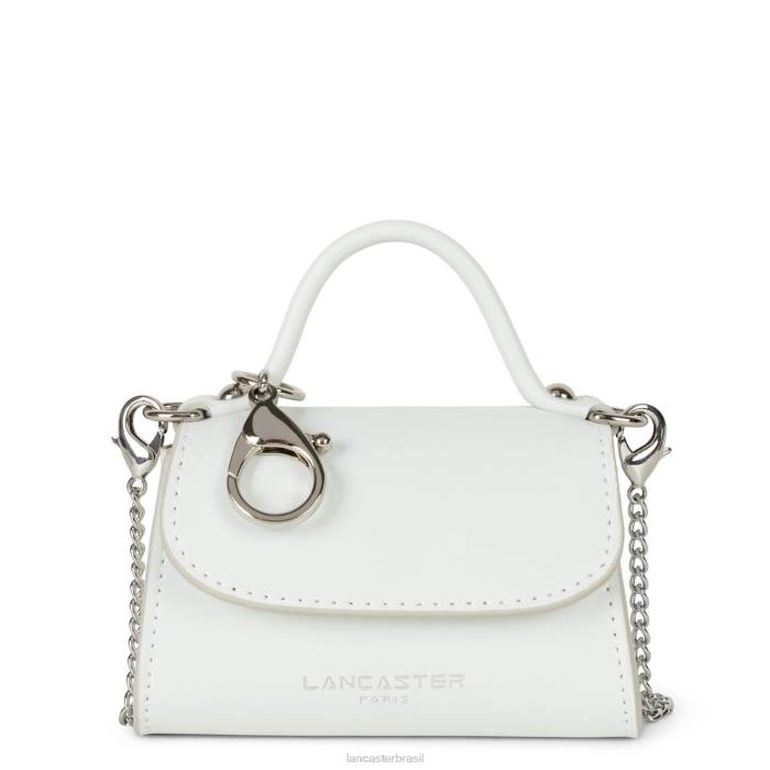 mulheres Lancaster Paris branco porta moedas mini suave mesmo RBF4246