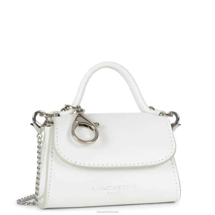 mulheres Lancaster Paris branco porta moedas mini suave mesmo RBF4246
