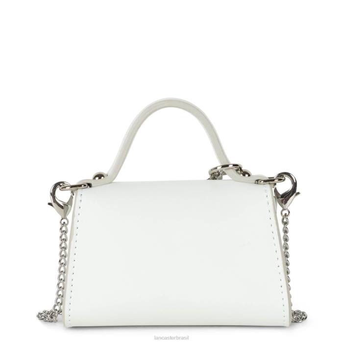 mulheres Lancaster Paris branco porta moedas mini suave mesmo RBF4246
