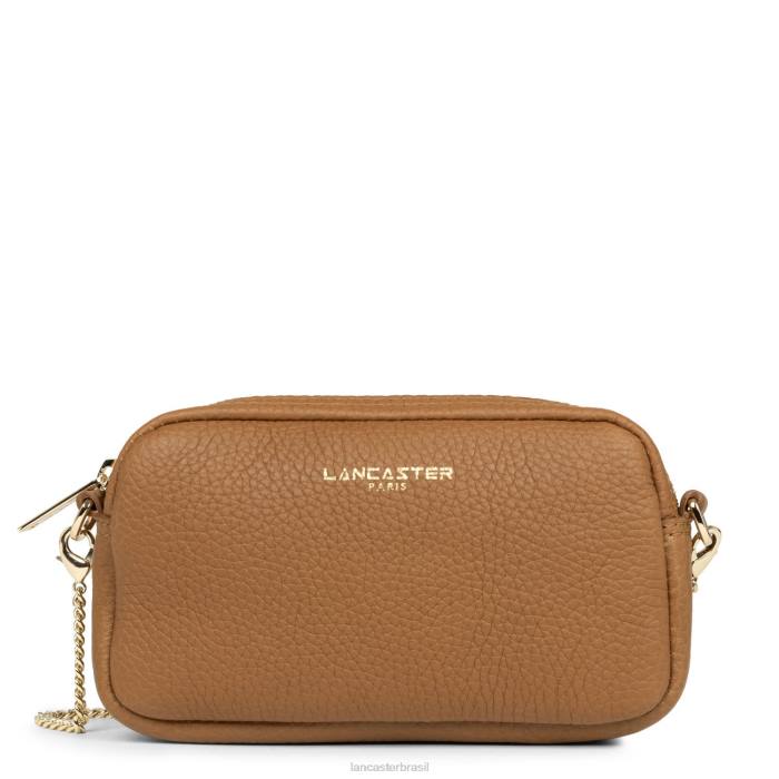 mulheres Lancaster Paris camelo bolsa tiracolo mini studio mimi RBF421