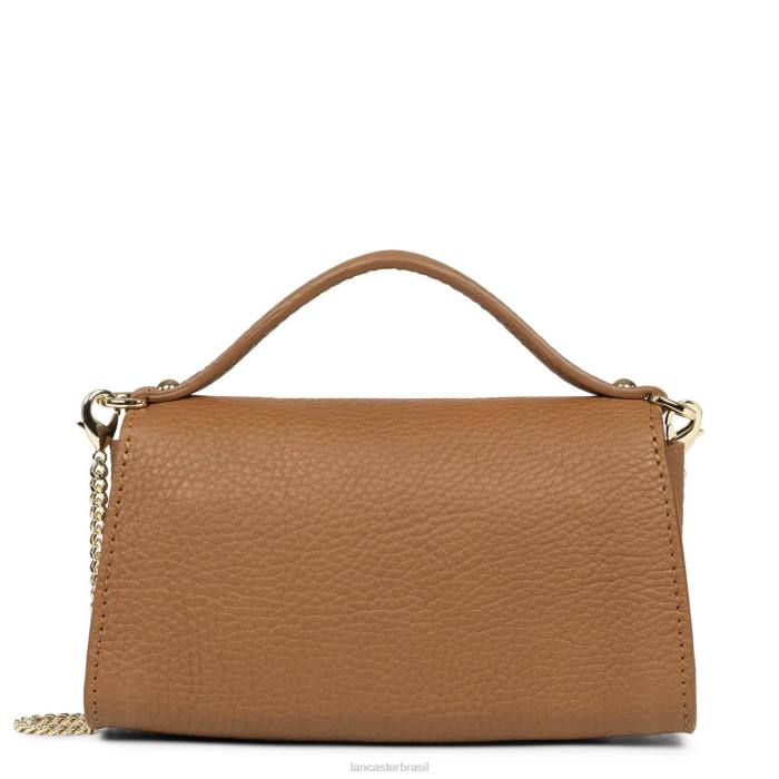 mulheres Lancaster Paris camelo mini bolsa studio mimi RBF440