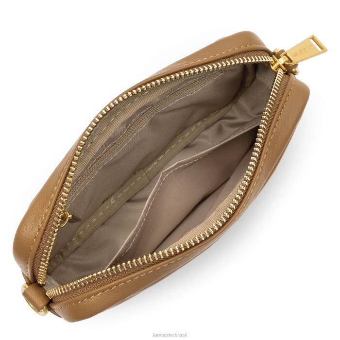 mulheres Lancaster Paris camelo mini suporte para smartphone matelassê macio RBF42