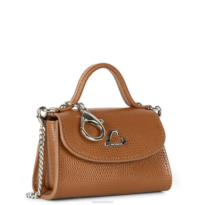 mulheres Lancaster Paris camelo porta moedas mini lucertola RBF4258