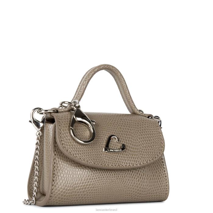 mulheres Lancaster Paris cinza porta moedas mini lucertola RBF4256