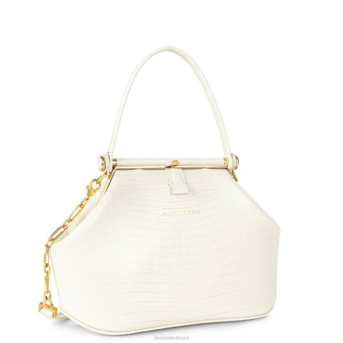 mulheres Lancaster Paris cru-lezard mini bolsa studio dream RBF463