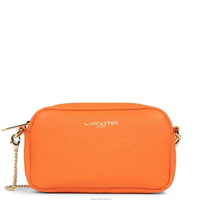 mulheres Lancaster Paris laranja bolsa tiracolo mini studio mimi RBF431
