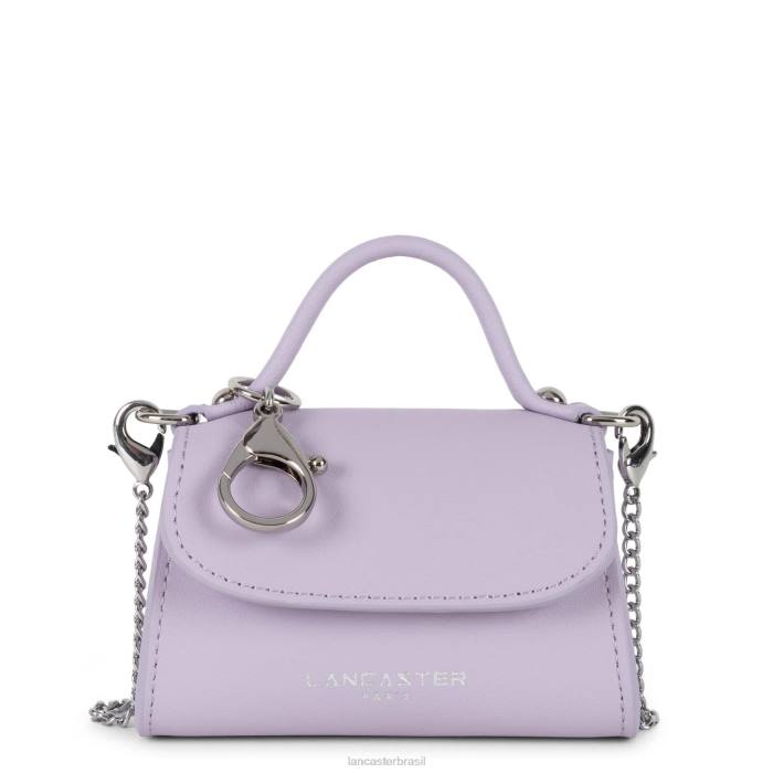 mulheres Lancaster Paris lilas porta moedas mini suave mesmo RBF4247