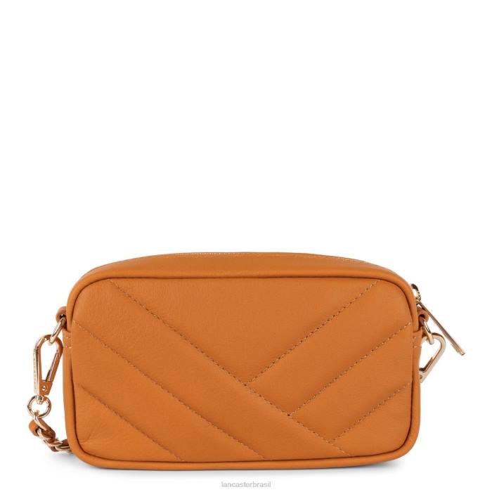 mulheres Lancaster Paris ouro mini suporte para smartphone matelassê macio RBF46