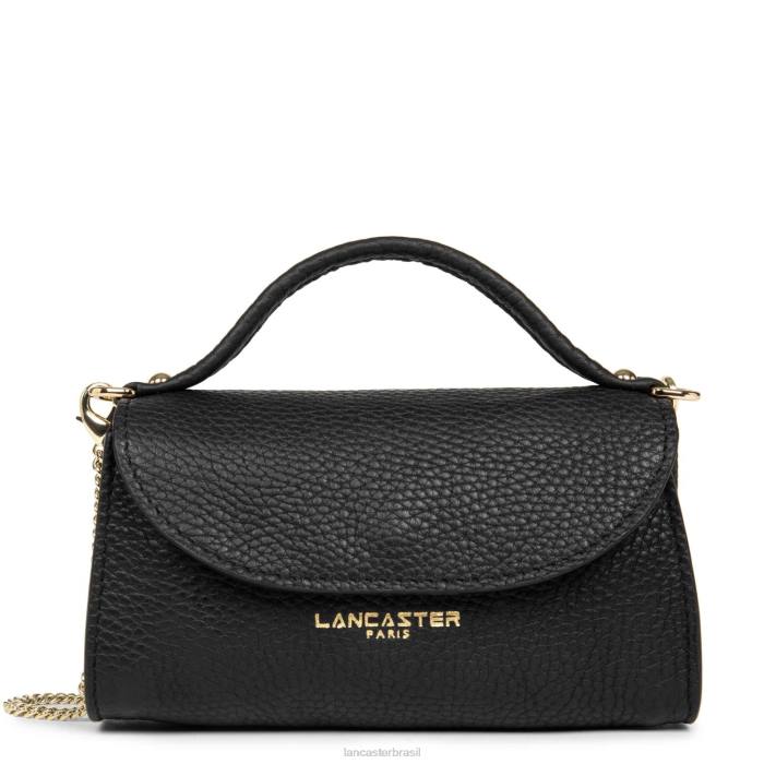 mulheres Lancaster Paris preto mini bolsa studio mimi RBF442