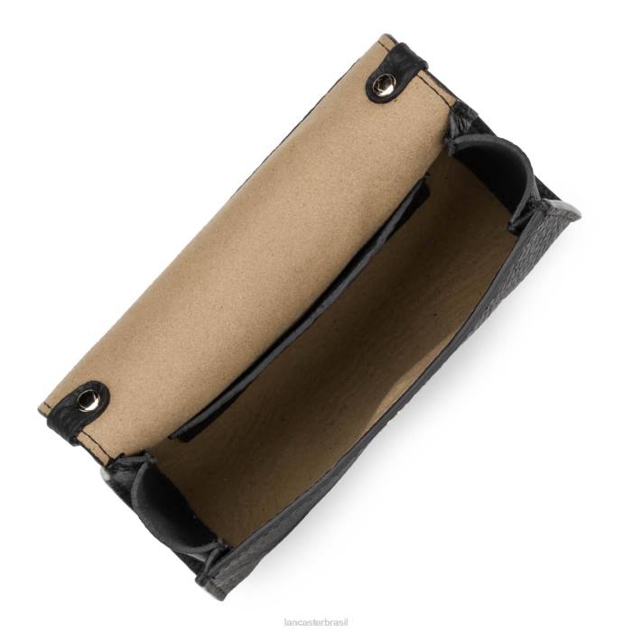 mulheres Lancaster Paris preto mini bolsa studio mimi RBF442