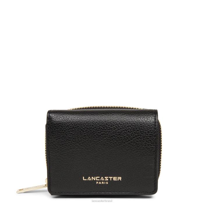 mulheres Lancaster Paris preto mini carteira costas com costas duna RBF4177