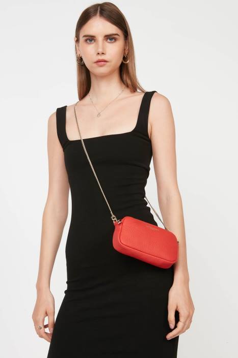 mulheres Lancaster Paris rouge bolsa tiracolo mini studio mimi RBF418