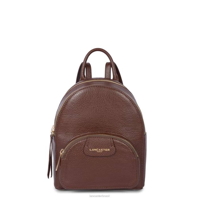 mulheres Lancaster Paris Chataigne duna de mochila pequena RBF44604