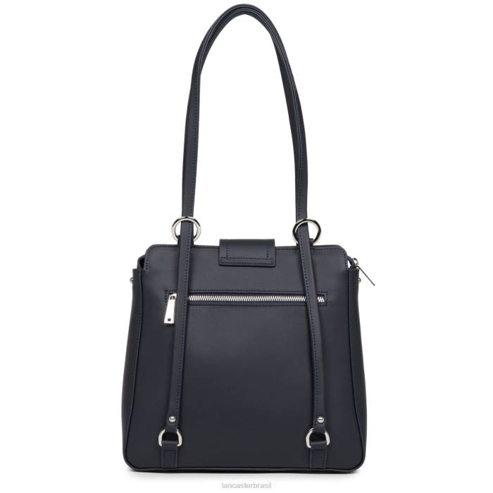 mulheres Lancaster Paris azul fonce mochila cidade mae RBF44645