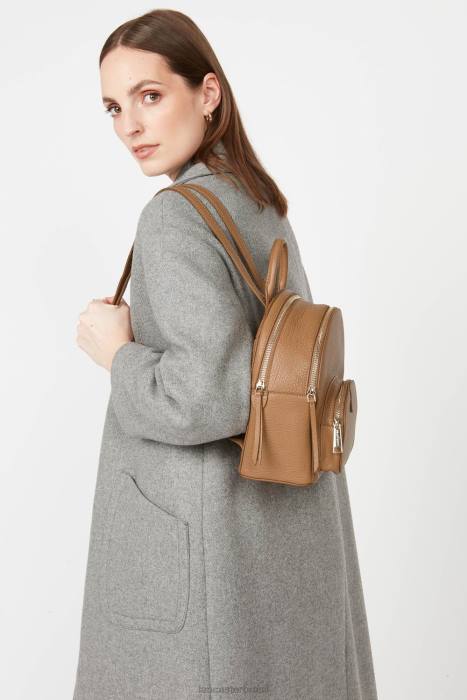 mulheres Lancaster Paris camelo duna de mochila pequena RBF44606