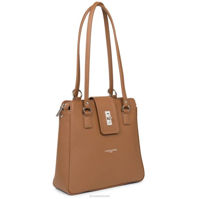 mulheres Lancaster Paris camelo mochila cidade mae RBF44644