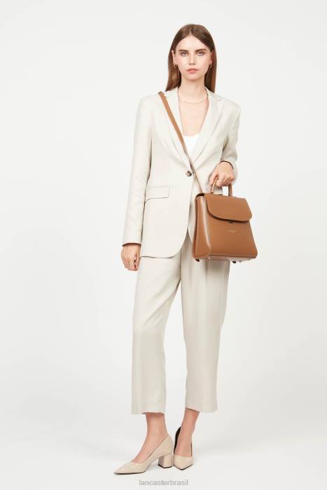 mulheres Lancaster Paris camelo mochila suave mesmo RBF44571