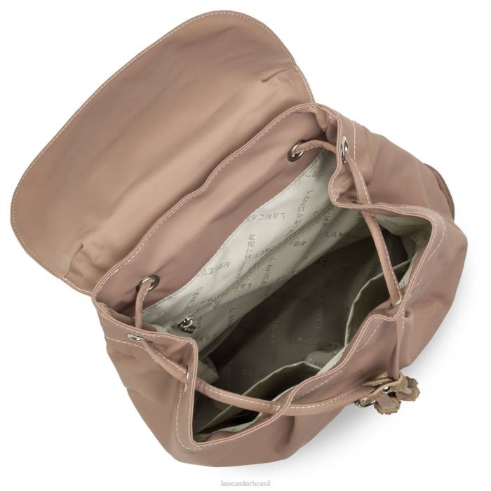 mulheres Lancaster Paris champanhe nu mochila básica pompom RBF44585