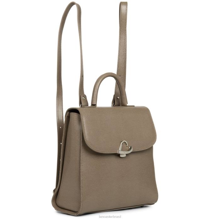 mulheres Lancaster Paris cinza mochila lucertola RBF44621