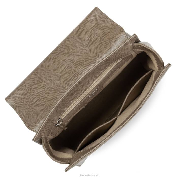 mulheres Lancaster Paris cinza mochila lucertola RBF44621