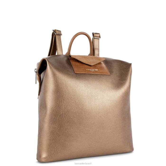 mulheres Lancaster Paris cuivre-noisette-camelo mochila maia RBF44636
