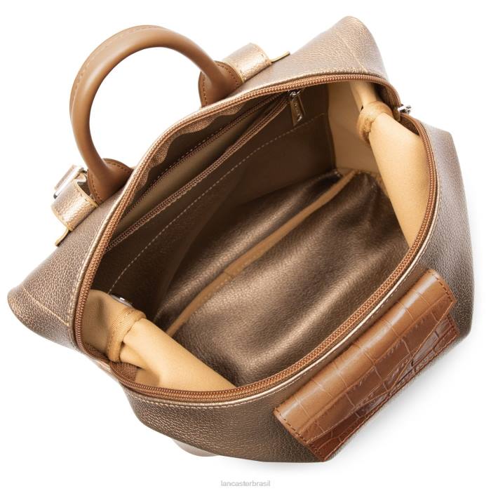 mulheres Lancaster Paris cuivre-noisette-camelo mochila maia RBF44636