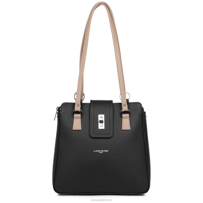 mulheres Lancaster Paris noir-nu mochila cidade mae RBF44655