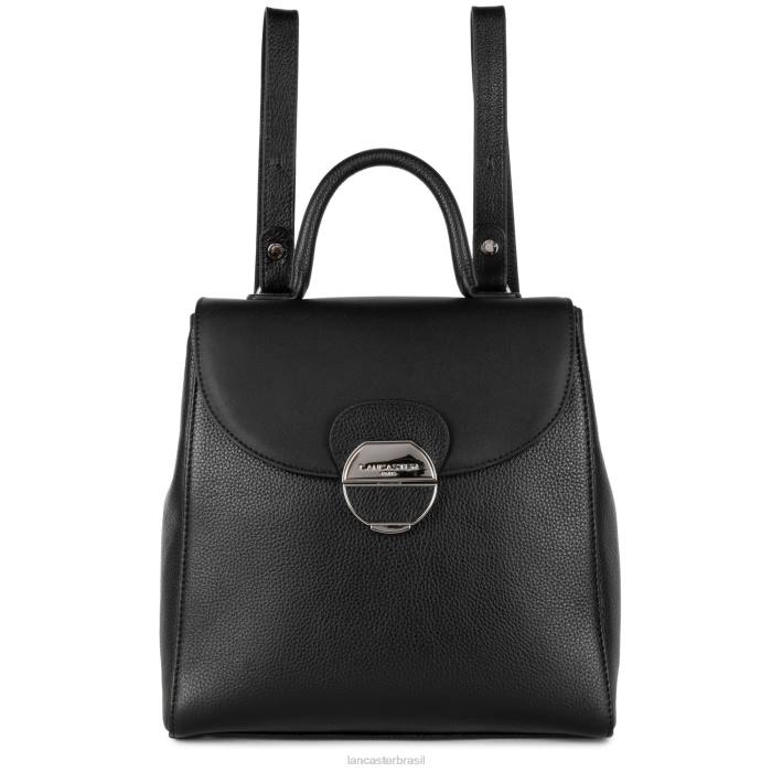 mulheres Lancaster Paris preto mochila pia RBF44557