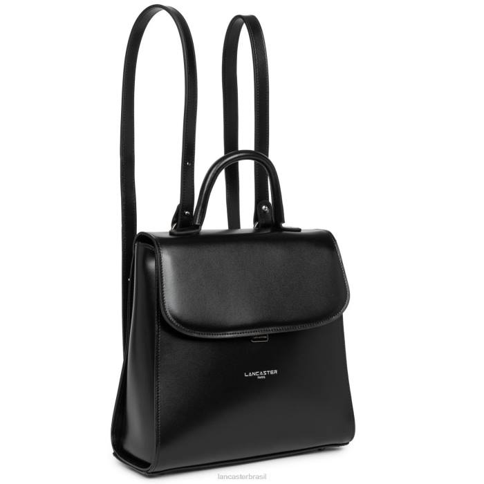 mulheres Lancaster Paris preto mochila suave mesmo RBF44569