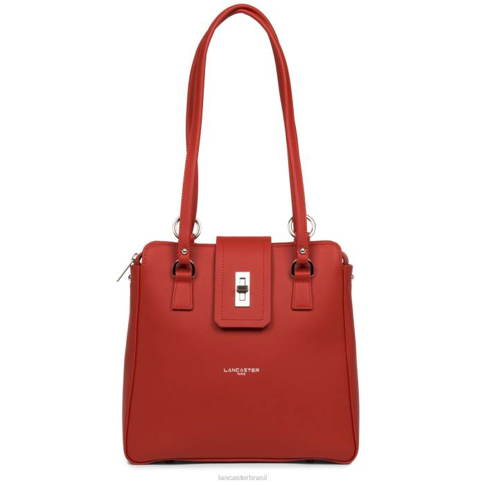mulheres Lancaster Paris rouge mochila cidade mae RBF44649