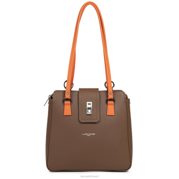 mulheres Lancaster Paris visão-laranja mochila cidade mae RBF44654