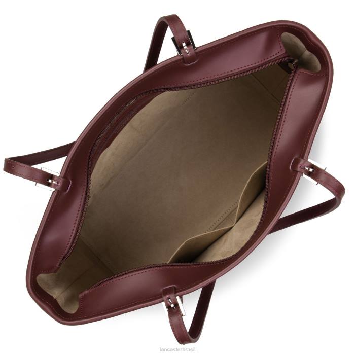 mulheres Lancaster Paris Bordéus bolsa grande lisa RBF43127