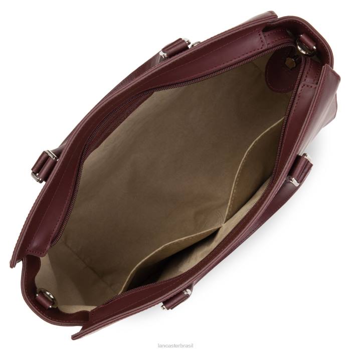 mulheres Lancaster Paris Bordéus bolsa grande lisa RBF43144