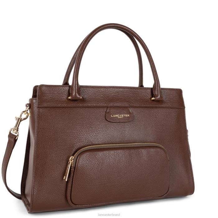 mulheres Lancaster Paris Chataigne sacola grande duna RBF44499