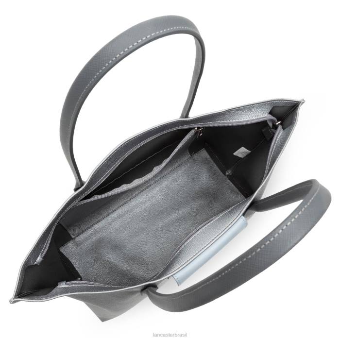 mulheres Lancaster Paris argent-bleu cendre-gris bolsa grande maia RBF4712