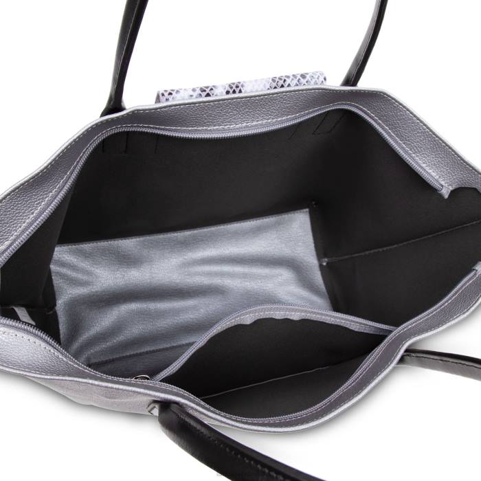 mulheres Lancaster Paris argent-python bolsa grande maia RBF4736