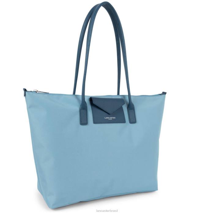 mulheres Lancaster Paris azul celeste bolsa grande smart kba RBF4625